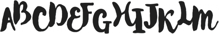 Tantrum Alternate Typeface ttf (400) Font UPPERCASE