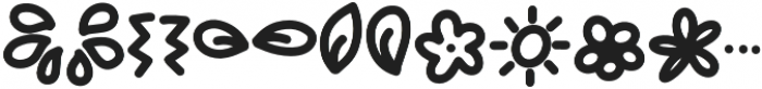 Tanzie Symbol otf (400) Font LOWERCASE