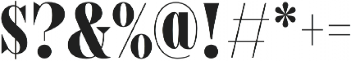 Tapas Serif otf (400) Font OTHER CHARS