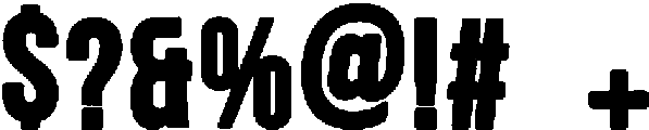Tape-Craft Regular otf (400) Font OTHER CHARS