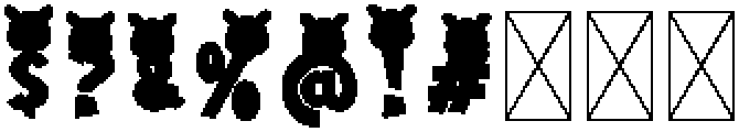 Tapir Glyph Regular otf (400) Font OTHER CHARS