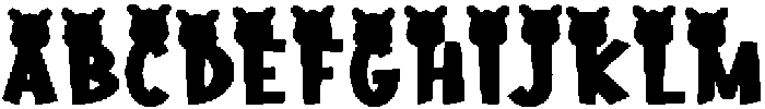 Tapir Glyph Regular otf (400) FONT