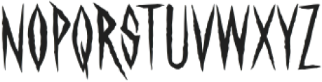 Tarantulaz Regular otf (400) Font UPPERCASE