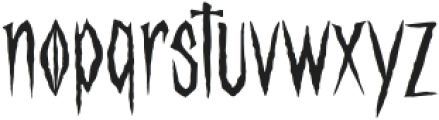 Tarantulaz Regular otf (400) Font LOWERCASE