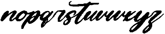 Tarkeni Italic otf (400) Font LOWERCASE