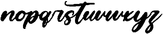 Tarkeni otf (400) Font LOWERCASE