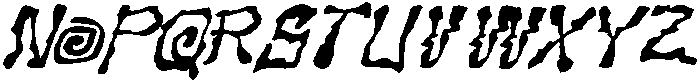 Tarophis Oblique otf (400) Font LOWERCASE