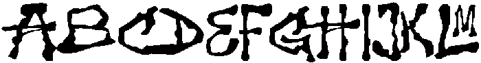 Tarophis-Regular otf (400) Font UPPERCASE