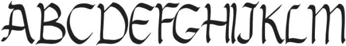 Tarot Noir Display Regular otf (400) Font UPPERCASE