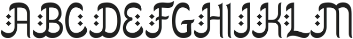 Tasbikh Regular ttf (400) Font UPPERCASE