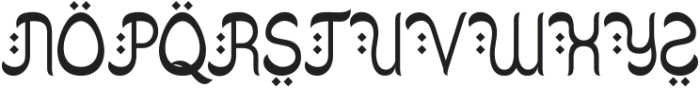 Tasbikh Regular ttf (400) Font UPPERCASE