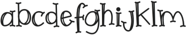 Taslema otf (400) Font LOWERCASE