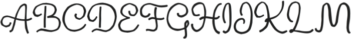 Tasteful Gourmet otf (400) Font UPPERCASE