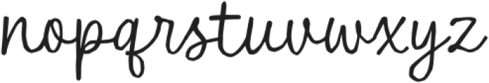 Tasteful Gourmet otf (400) Font LOWERCASE