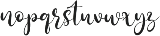 Tastfonia otf (400) Font LOWERCASE