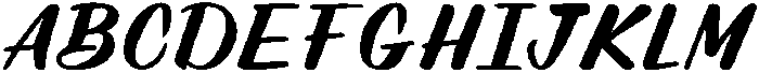 Tasty Mood Regular otf (400) Font UPPERCASE