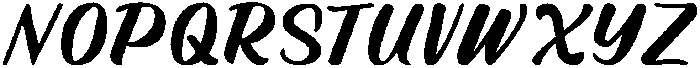 Tasty Mood Regular otf (400) Font UPPERCASE