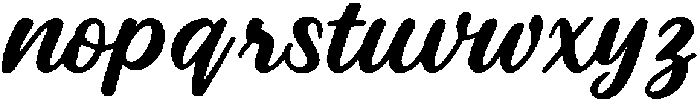 Tasty Mood Regular otf (400) Font LOWERCASE