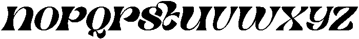 Tasty Real Italic otf (400) Font LOWERCASE