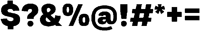 Tatype Neue Black otf (900) Font OTHER CHARS
