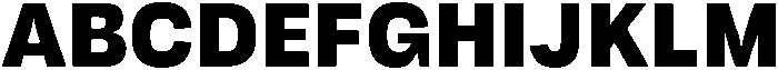 Tatype Neue Black otf (900) Font UPPERCASE