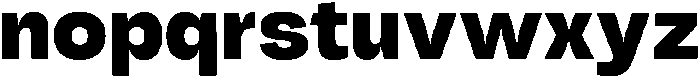Tatype Neue Black otf (900) Font LOWERCASE