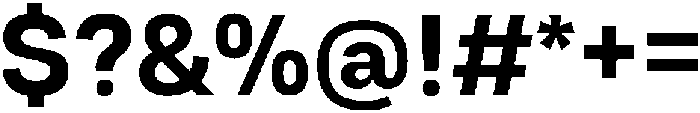 Tatype Neue Bold otf (700) Font OTHER CHARS