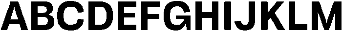 Tatype Neue Bold otf (700) Font UPPERCASE
