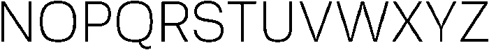 Tatype Neue Light otf (300) Font UPPERCASE