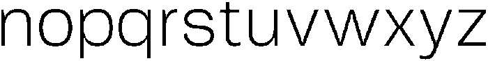 Tatype Neue Light otf (300) Font LOWERCASE