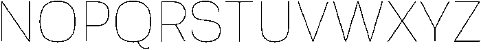 Tatype Neue Thin otf (100) Font UPPERCASE