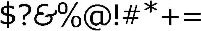 Taurus Regular otf (400) Font OTHER CHARS