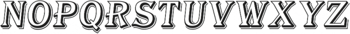 Tavern Alt Open XL Regular Italic otf (400) Font UPPERCASE