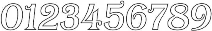 Tavern Alt Out X Regular Italic otf (400) Font OTHER CHARS