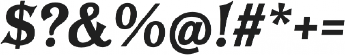 Tavern Alt S Plain Bold Italic otf (700) Font OTHER CHARS