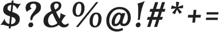 Tavern Fill X Regular Italic otf (400) Font OTHER CHARS
