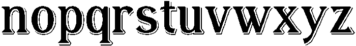 Tavern Regular otf (400) Font LOWERCASE