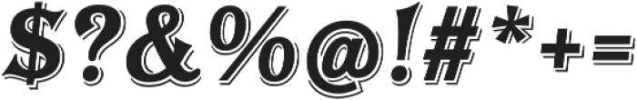 Tavern X Bold Italic otf (700) Font OTHER CHARS
