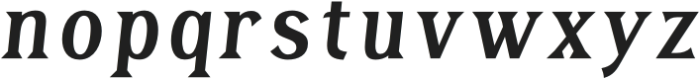 TavernFillXL-Italic otf (400) Font LOWERCASE