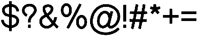 Tavero Regular otf (400) Font OTHER CHARS