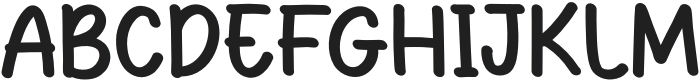 TawesRegular otf (400) Font UPPERCASE