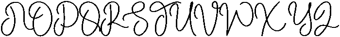Taylor Regular otf (400) Font UPPERCASE