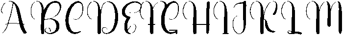 Taylor Swift Regular otf (400) Font UPPERCASE