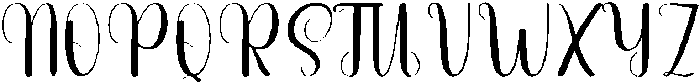 Taylor Swift Regular otf (400) Font UPPERCASE
