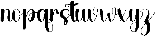Taylor Swift Regular otf (400) Font LOWERCASE
