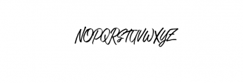 TakeEasy.ttf Font UPPERCASE
