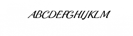 Talkin' Talk Italic.otf Font UPPERCASE