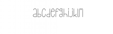 Tall Giraffe Light.ttf Font LOWERCASE