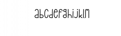 Tall Giraffe Regular.ttf Font LOWERCASE