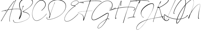 Tallulah Signature Regular Font UPPERCASE